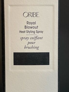 Oribe Royal Blowout Heat Styling Spray - White & Black Box